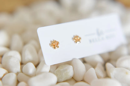 Winnie Paw Print Studs