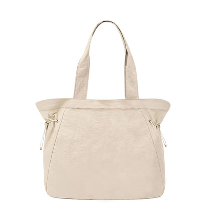 Over The Shoulder Splash Proof Sports Bag {Beige}