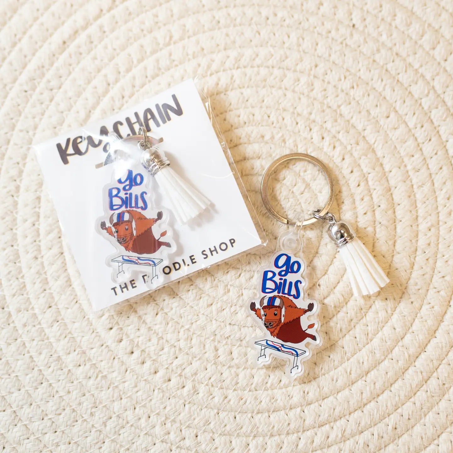 Buffalo Bills - Table Jump Keychain