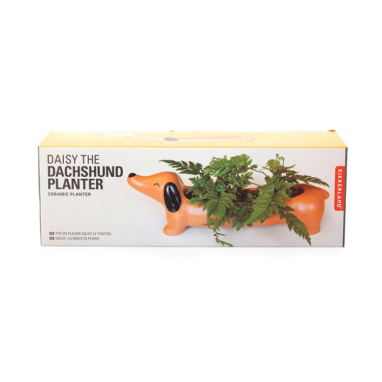 Doggy Daisy the Dachshund Planter