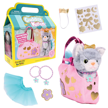 DIY Craft Kit For Kids - Decorate A Cuddly Kitten