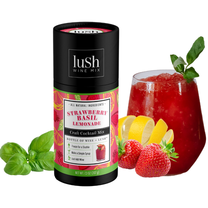 Lush Wine Mix Strawberry Basil Lemonade