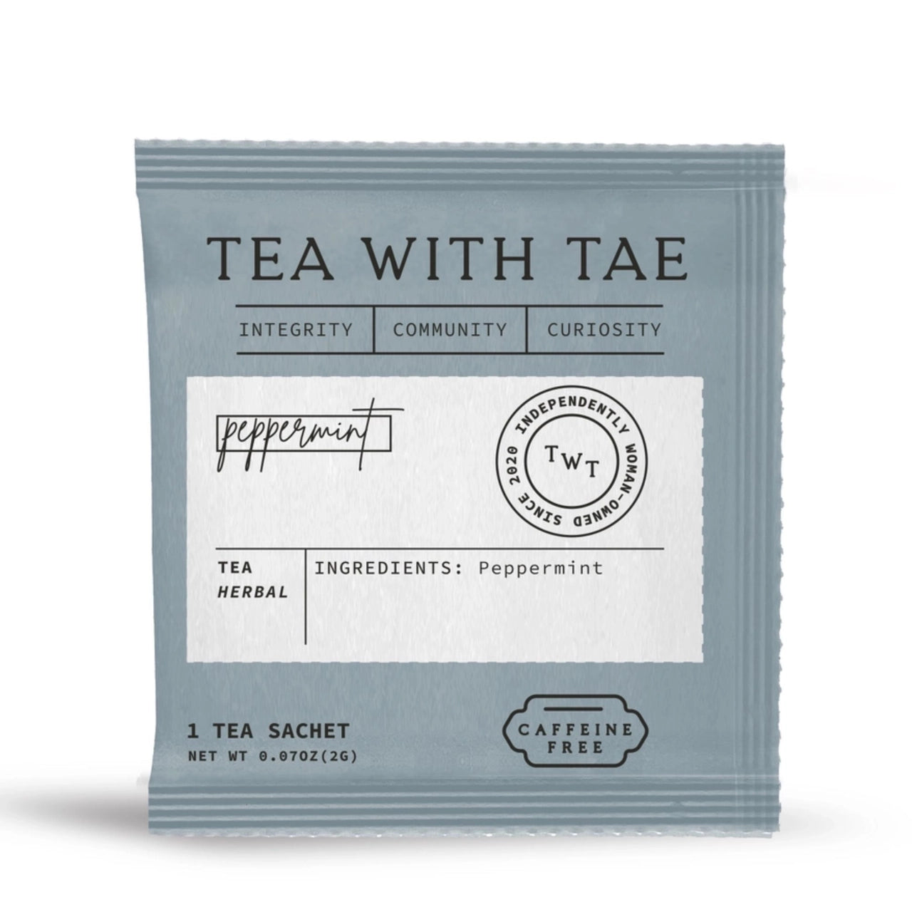 Tea With Tae - Peppermint Herbal Minty Tea