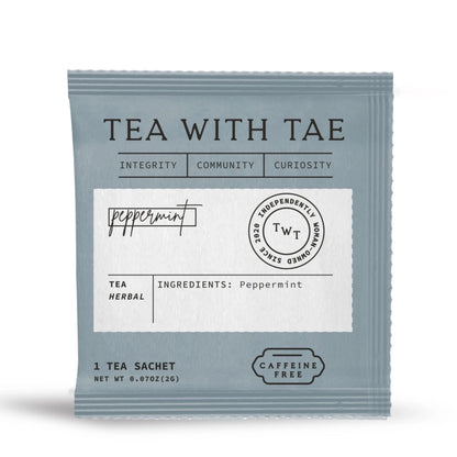Tea With Tae - Peppermint Herbal Minty Tea