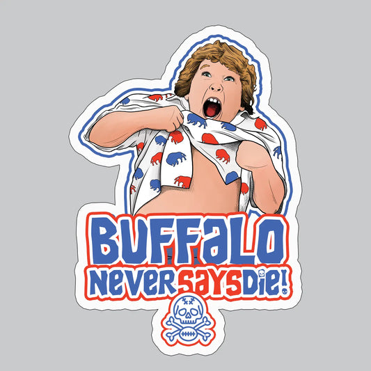Buffalo Bills Sticker - Buffalo Never Says Die