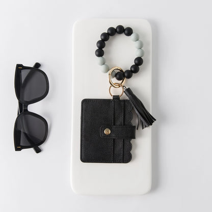 Silicone Wristlet + Wallet {Mult. Colors}