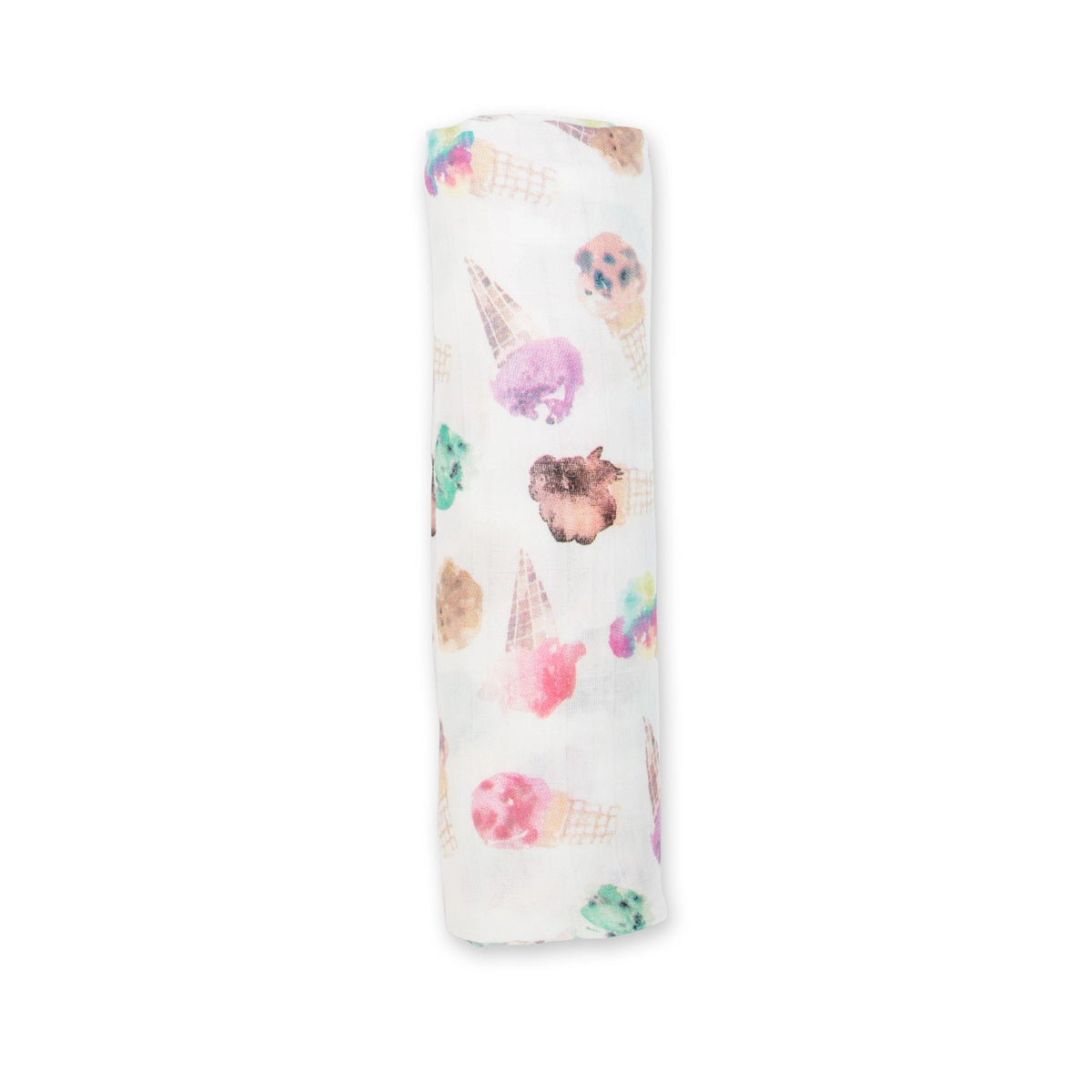 Deluxe Bamboo Swaddle - Ice Cream