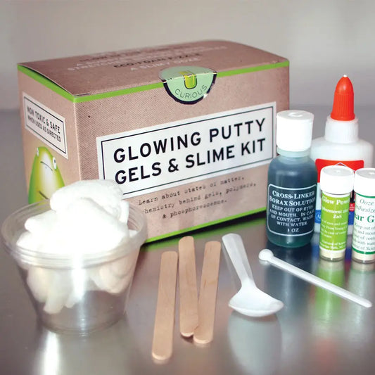 DIY Glowing Putty, Gels & Slime Kit