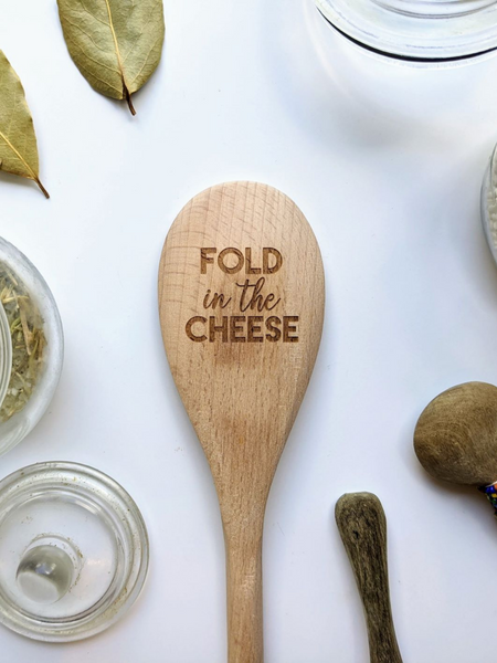 Schitt's Creek Wooden Spoon - Fold in the Cheese