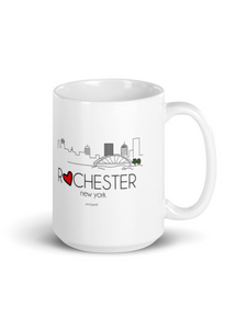 Rochester, NY Skyline Mug