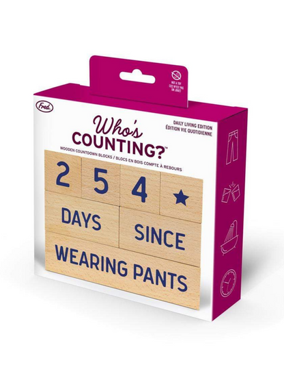 Who's Counting - Daily Living {FINAL SALE}